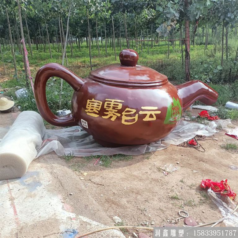 銅雕天壺噴泉構造,廠家加工鍛銅天壺